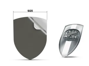 Cadillac Domingaufkleber Max Robust Stilvoll Pro Performance